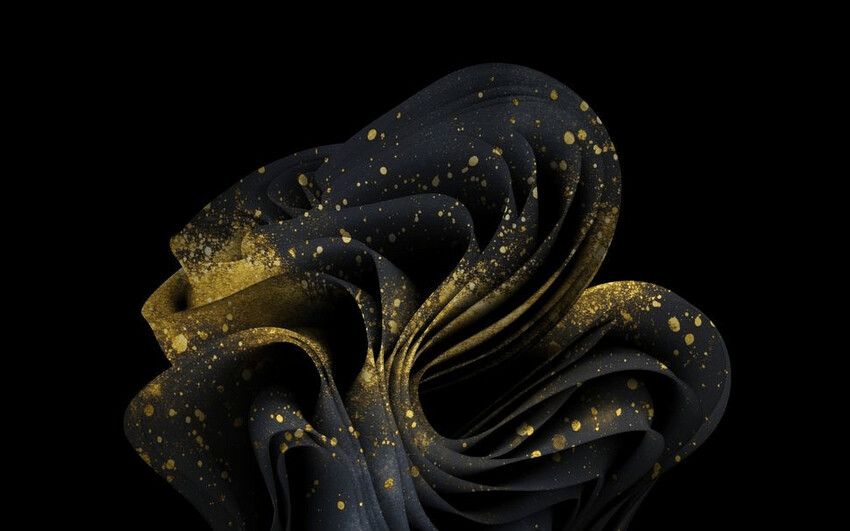 Golden Bloom Wallpaper For Windows 11 Thumb
