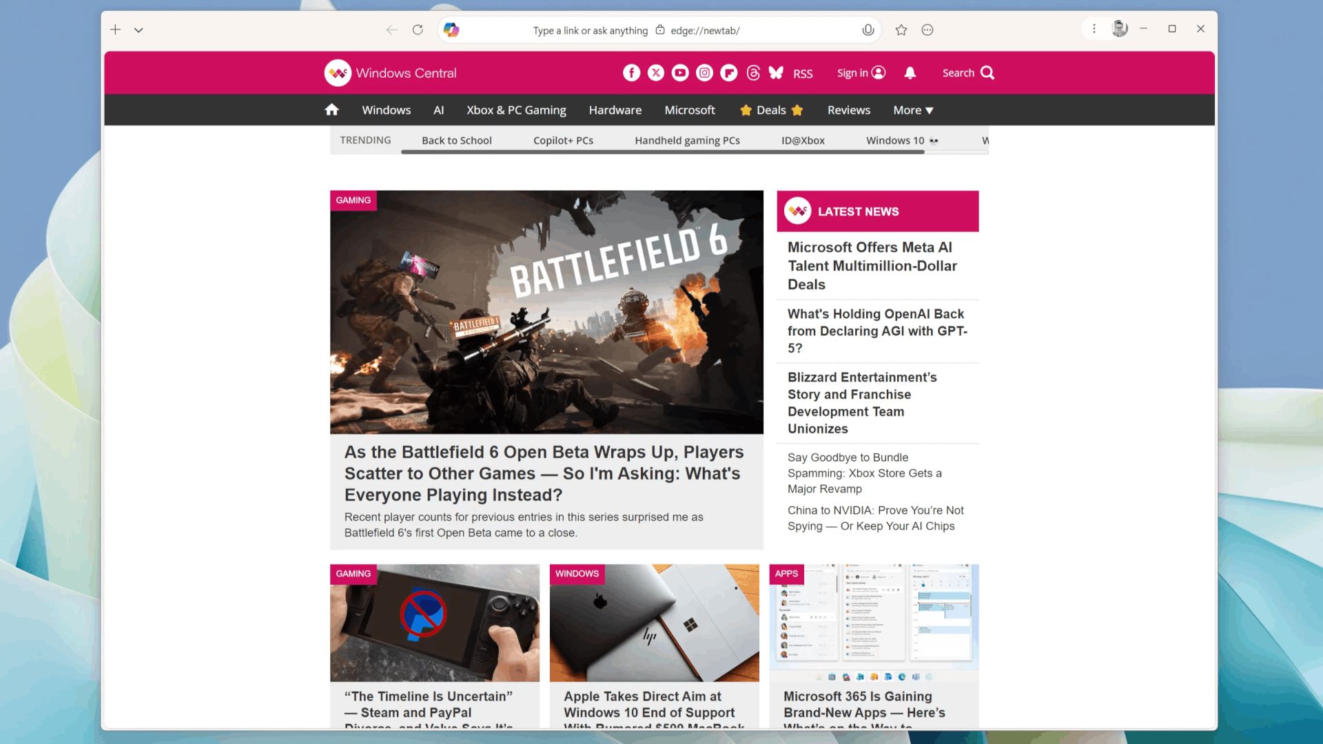 Olympia Ui Microsoft Edge 3