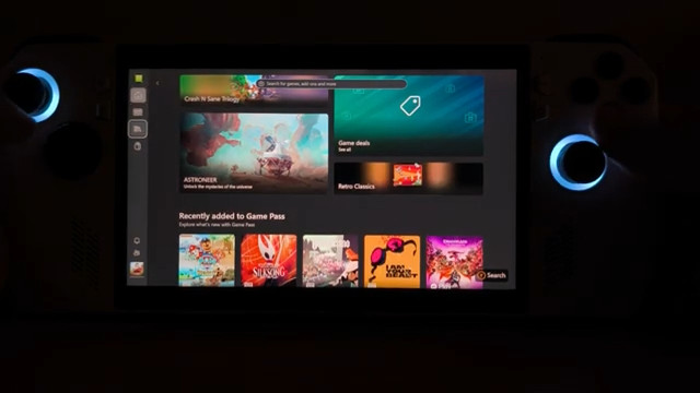 Xbox Full Screen Experience On ROG Ally Z1 Extreme