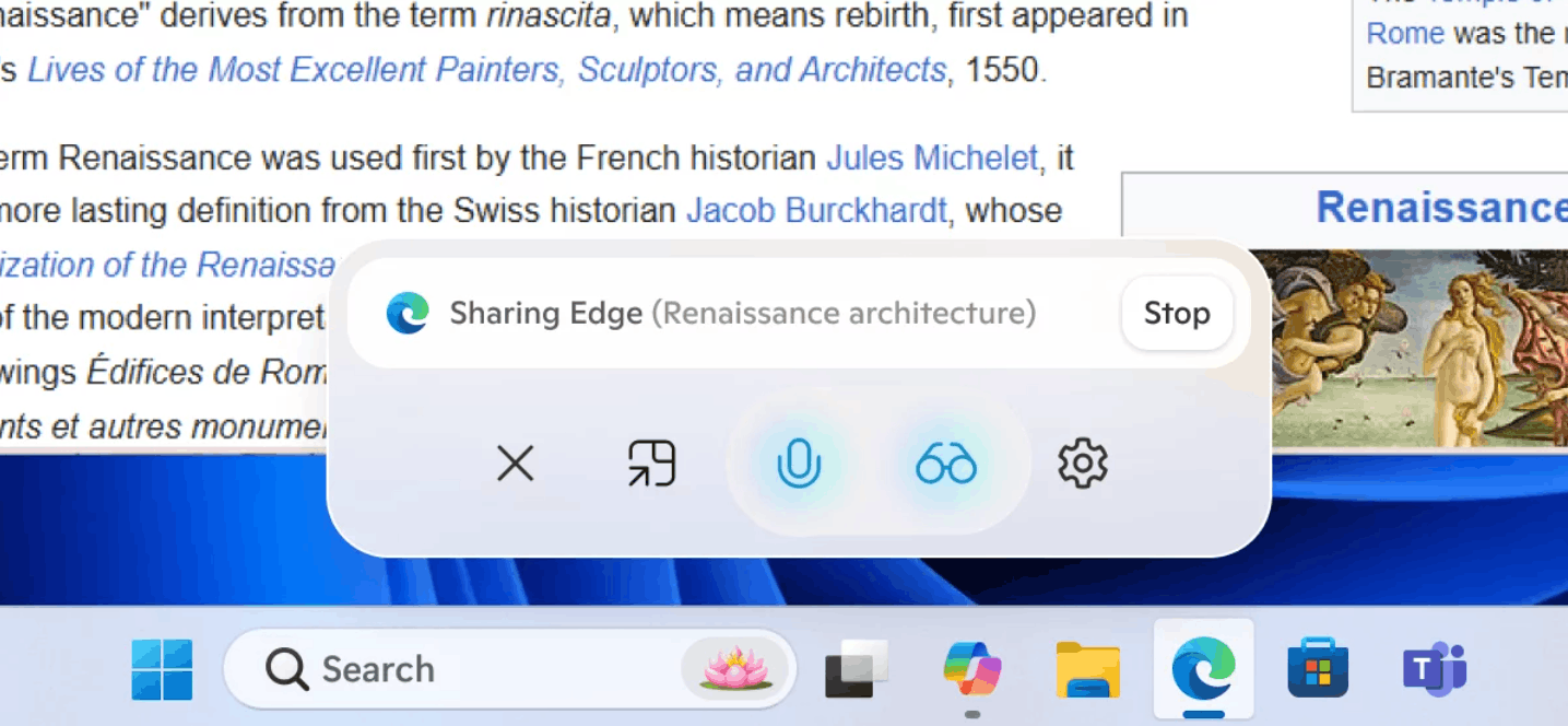 Taskbar Window Share With Copilot2