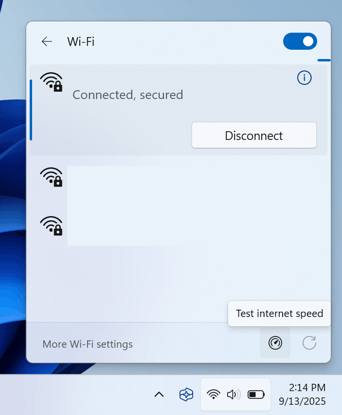 Windows 11 Inbox Speed Test 1