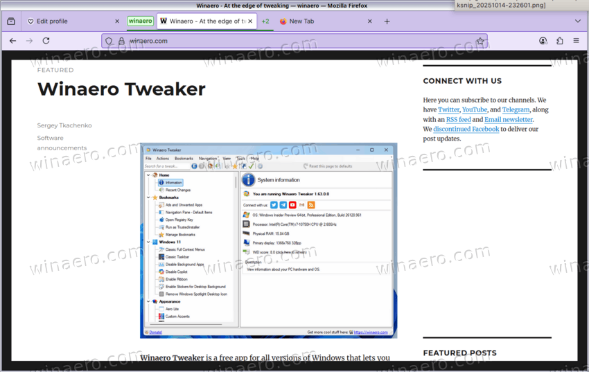 Improved tab grouping