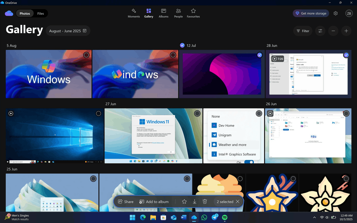New Default View In OneDrive