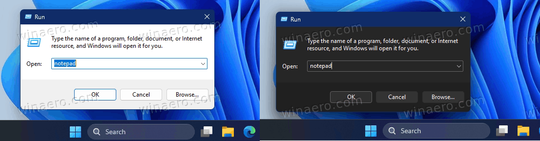Windows 11 Dark Run
