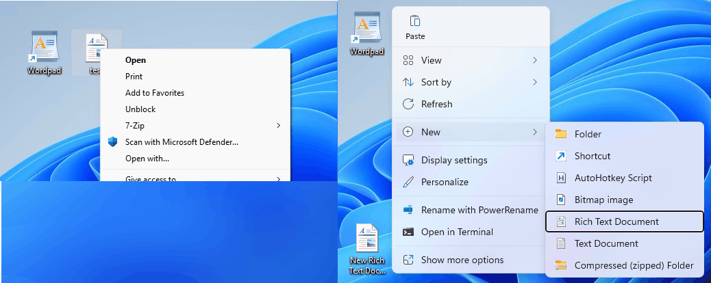 WordPad On Windows 11 25H2