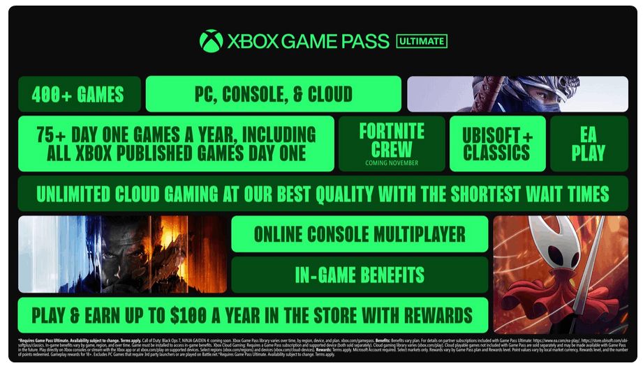 Xbox New Ultimate Plan