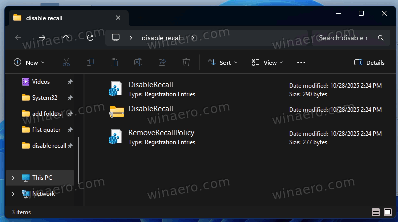Ready Made Registry Files