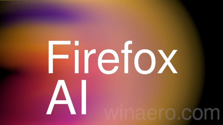 Firefox AI Banner