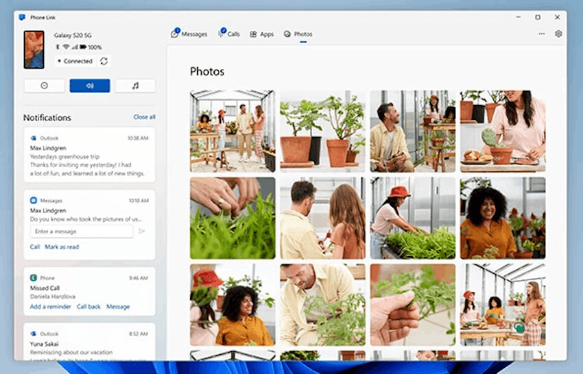 Phone Link Photos Viewer
