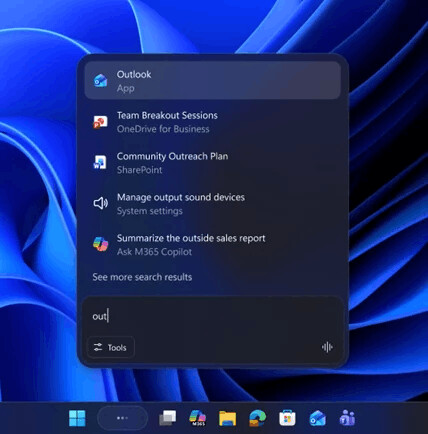1 Ask Copilot On Taskbar Commercial