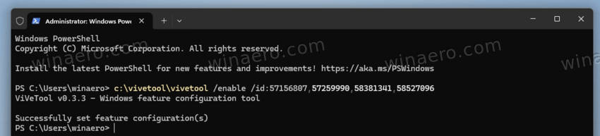 Enable The New Run Dialog