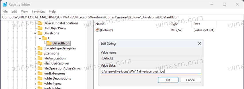 Windows 11 Change Drive Icon
