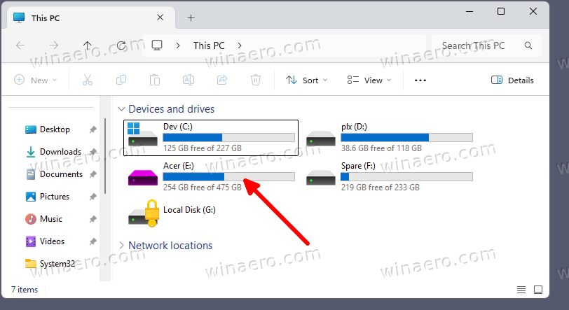 A Custom Icon Set For Drive E