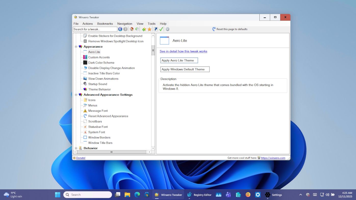 Wt Aero Lite Win11 2