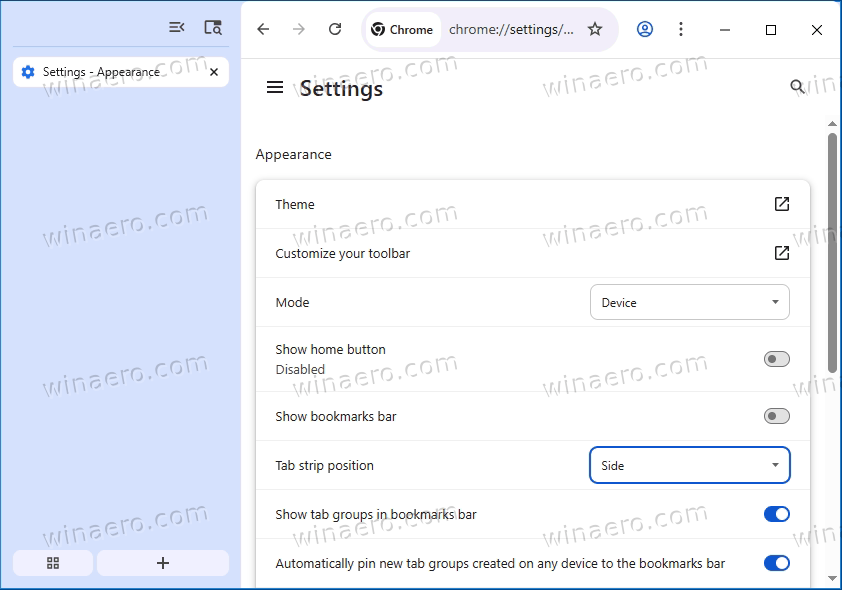 Chrome Vertical Tabs 0003