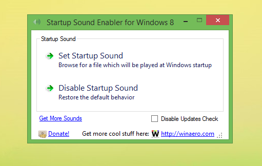 windows startup sounds