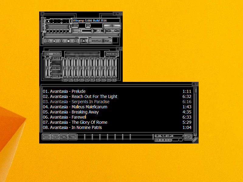 new skin for winamp download